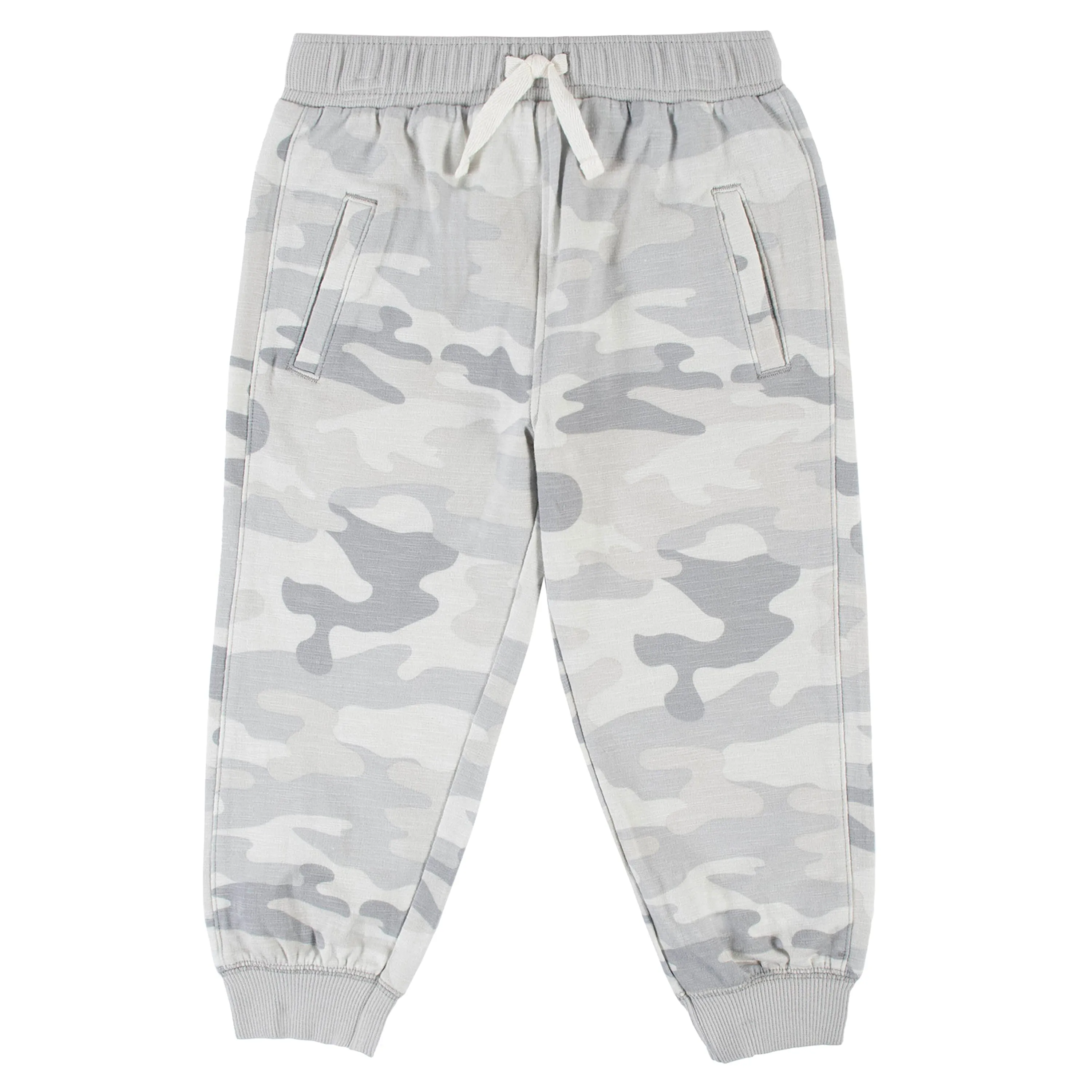 2-Pack Infant & Toddler Boys Camo & Seagrass Pocketed Joggers