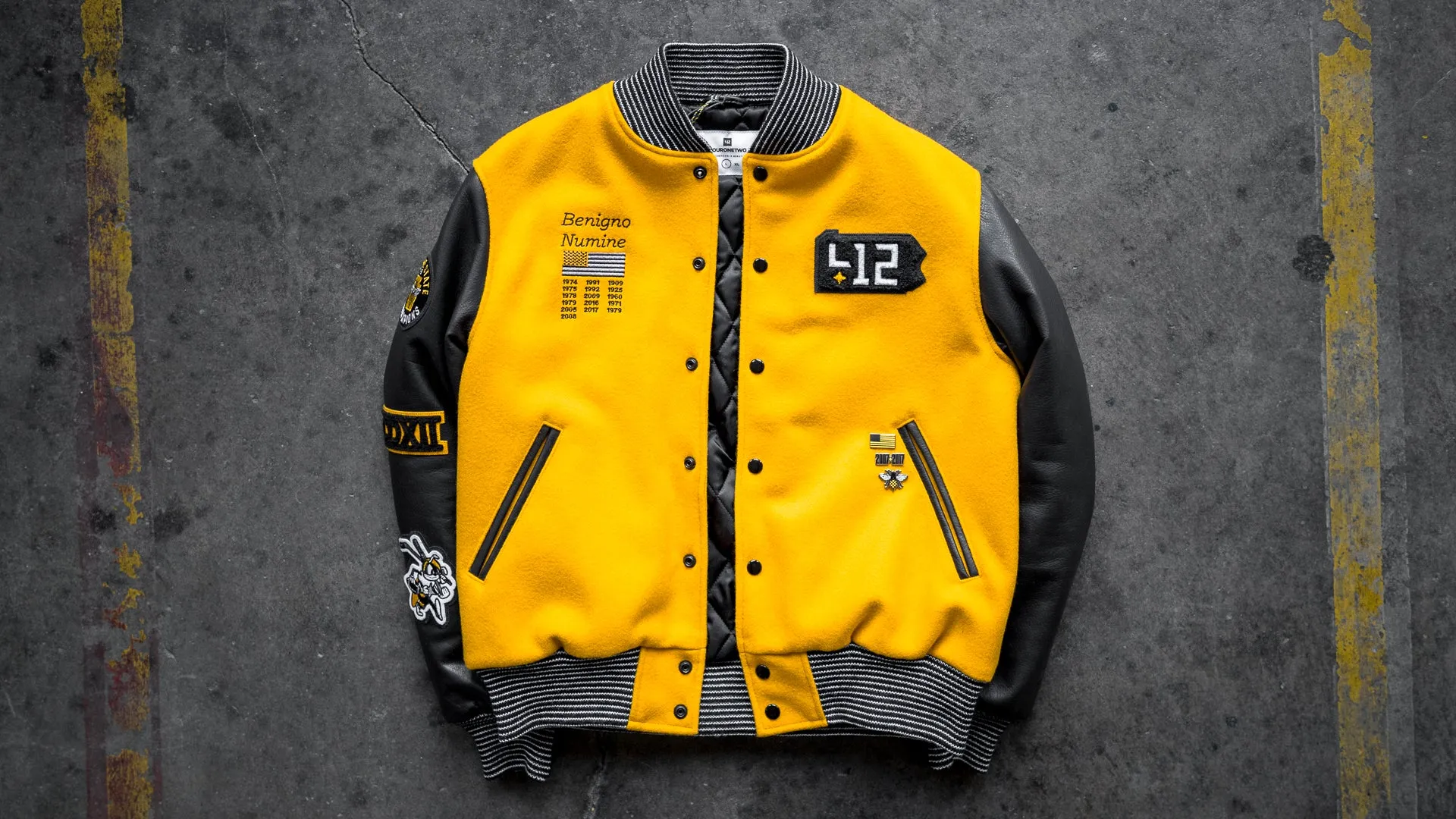 412® Pittsburgh Varsity Jacket