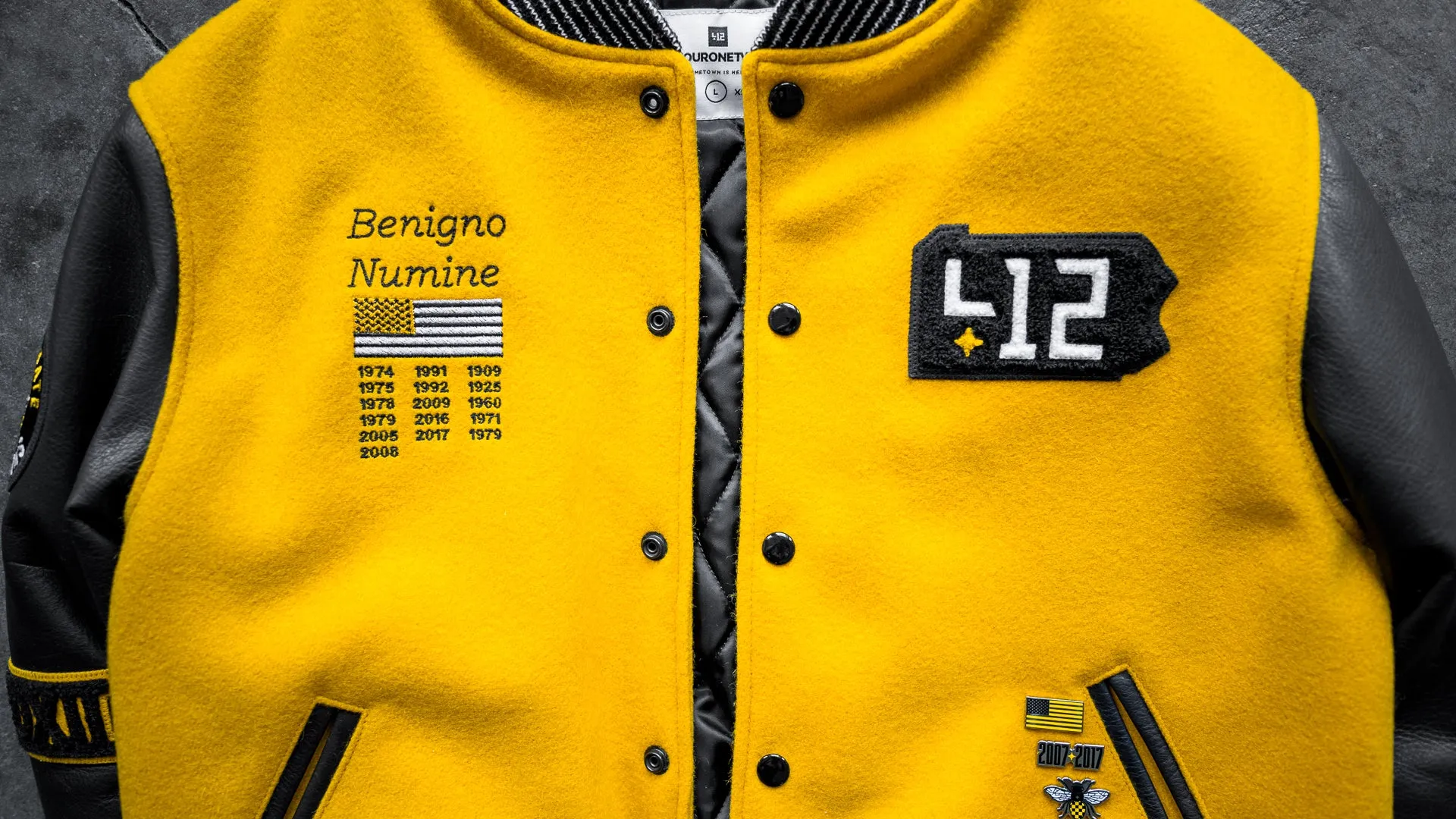 412® Pittsburgh Varsity Jacket