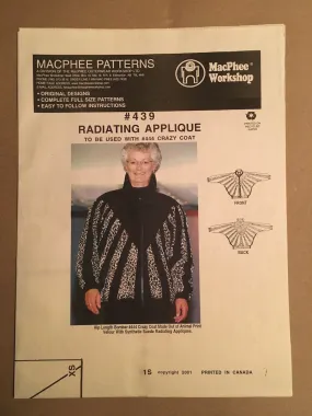 #439 RADIATING APPLIQUE