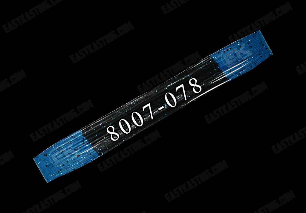 8807-078  Black \ Blue Tips