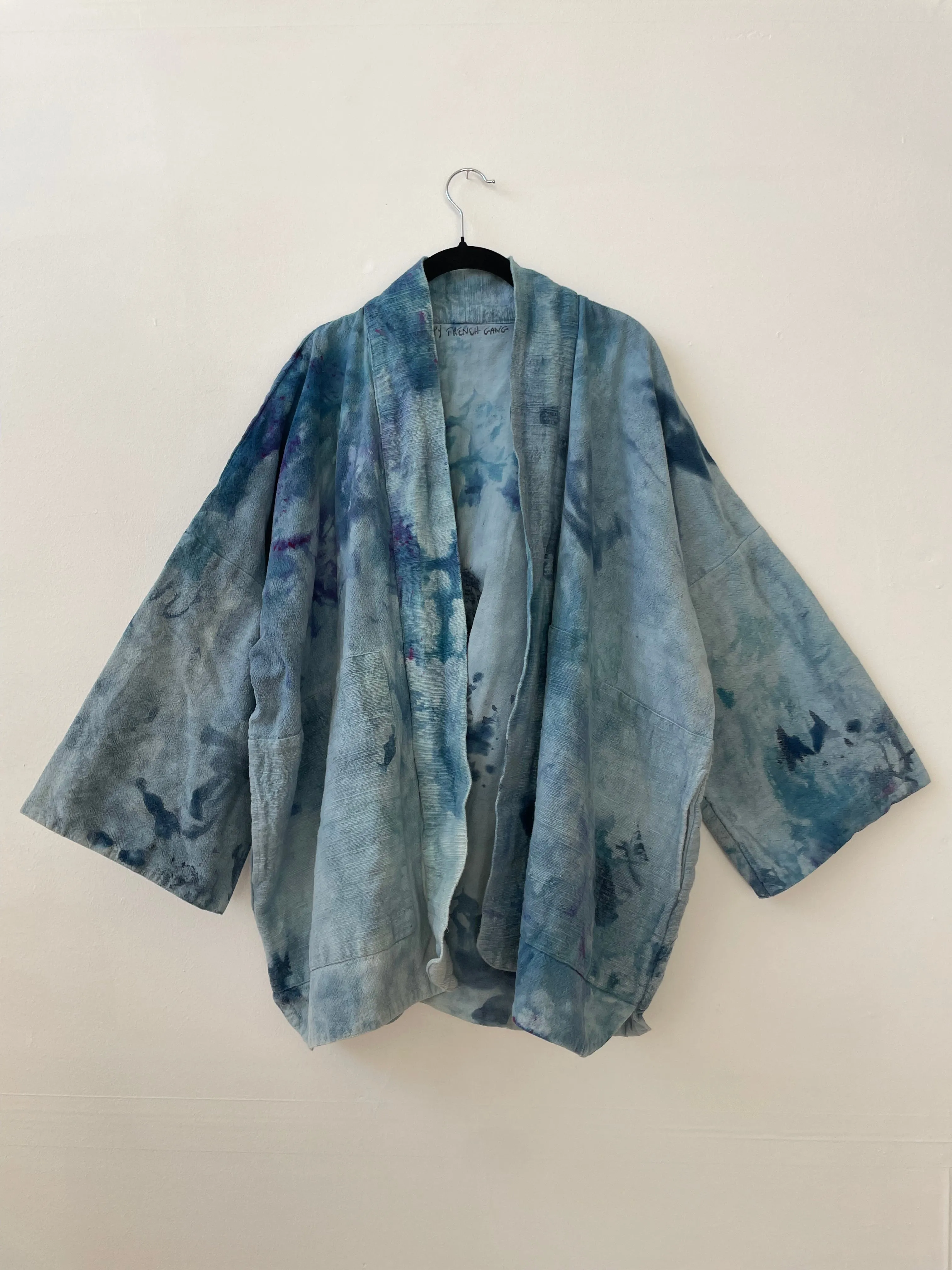 #96 Tie-Dye Cloud Coat