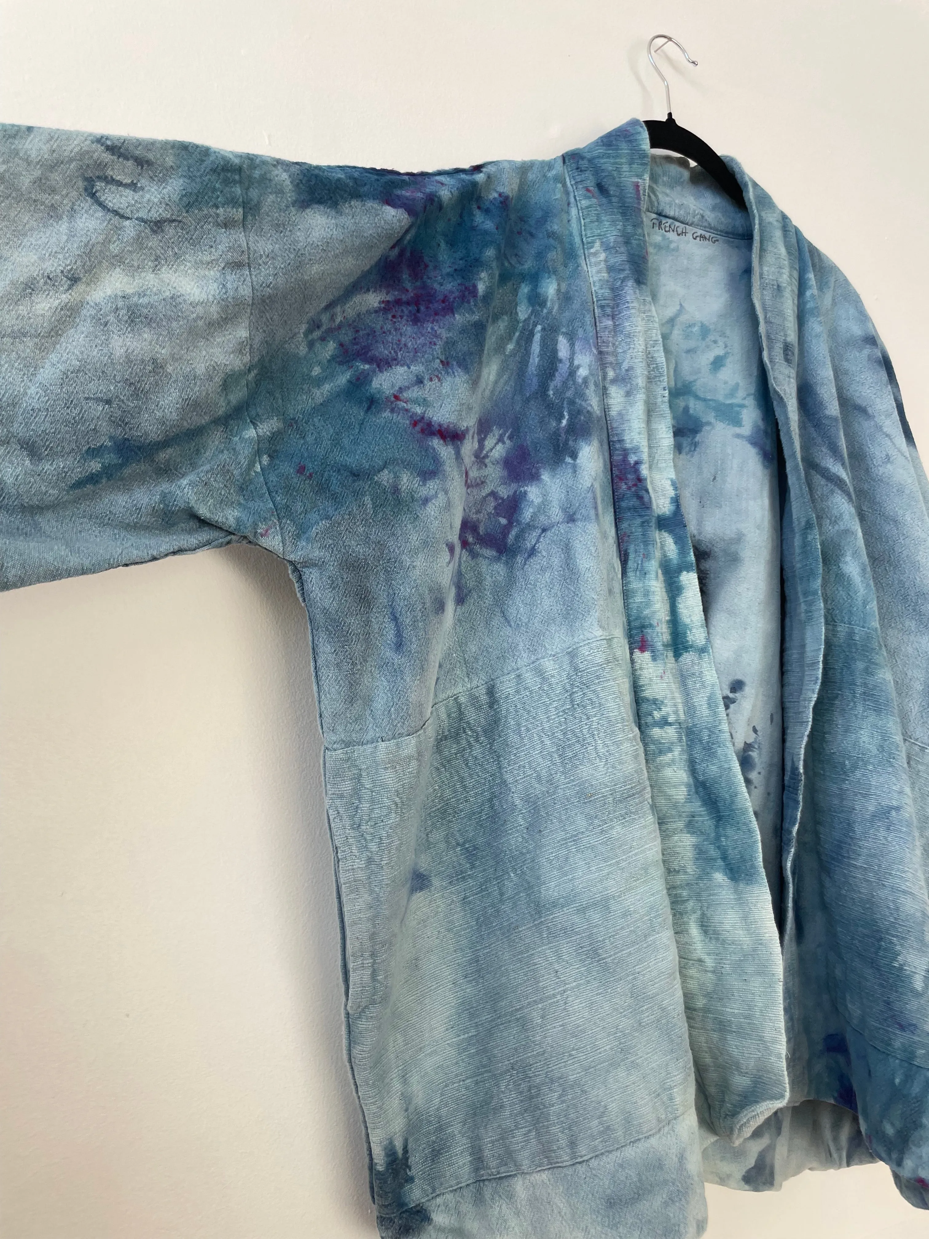 #96 Tie-Dye Cloud Coat