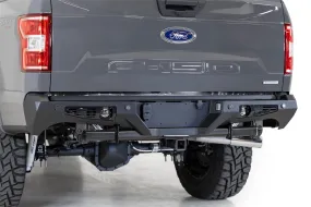 Addictive Desert Designs R180011370103 Bomber Rear Bumper; Hammer Black Powder Coat Finish;