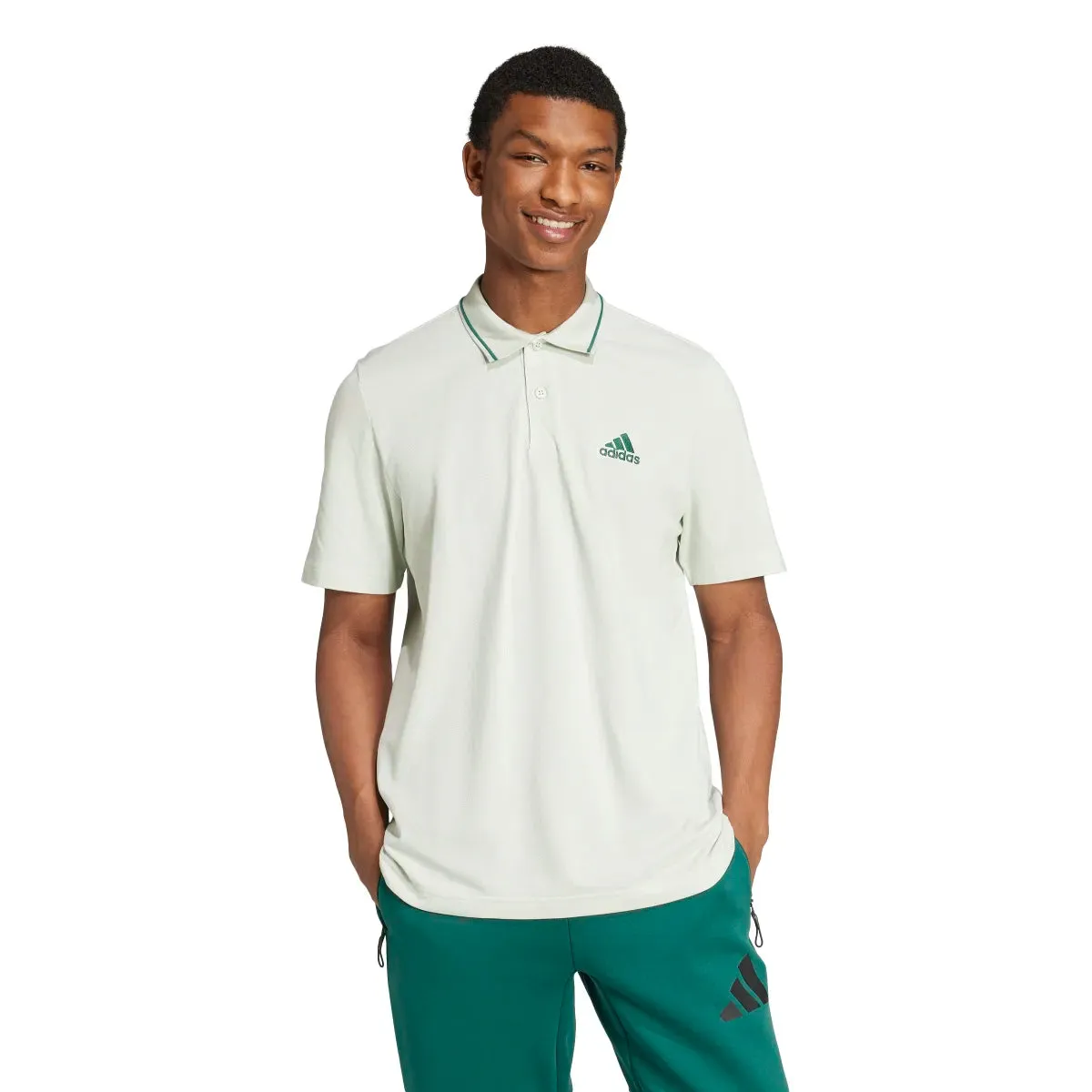 adidas Men's Essentials Piqué Small Logo Polo Shirt