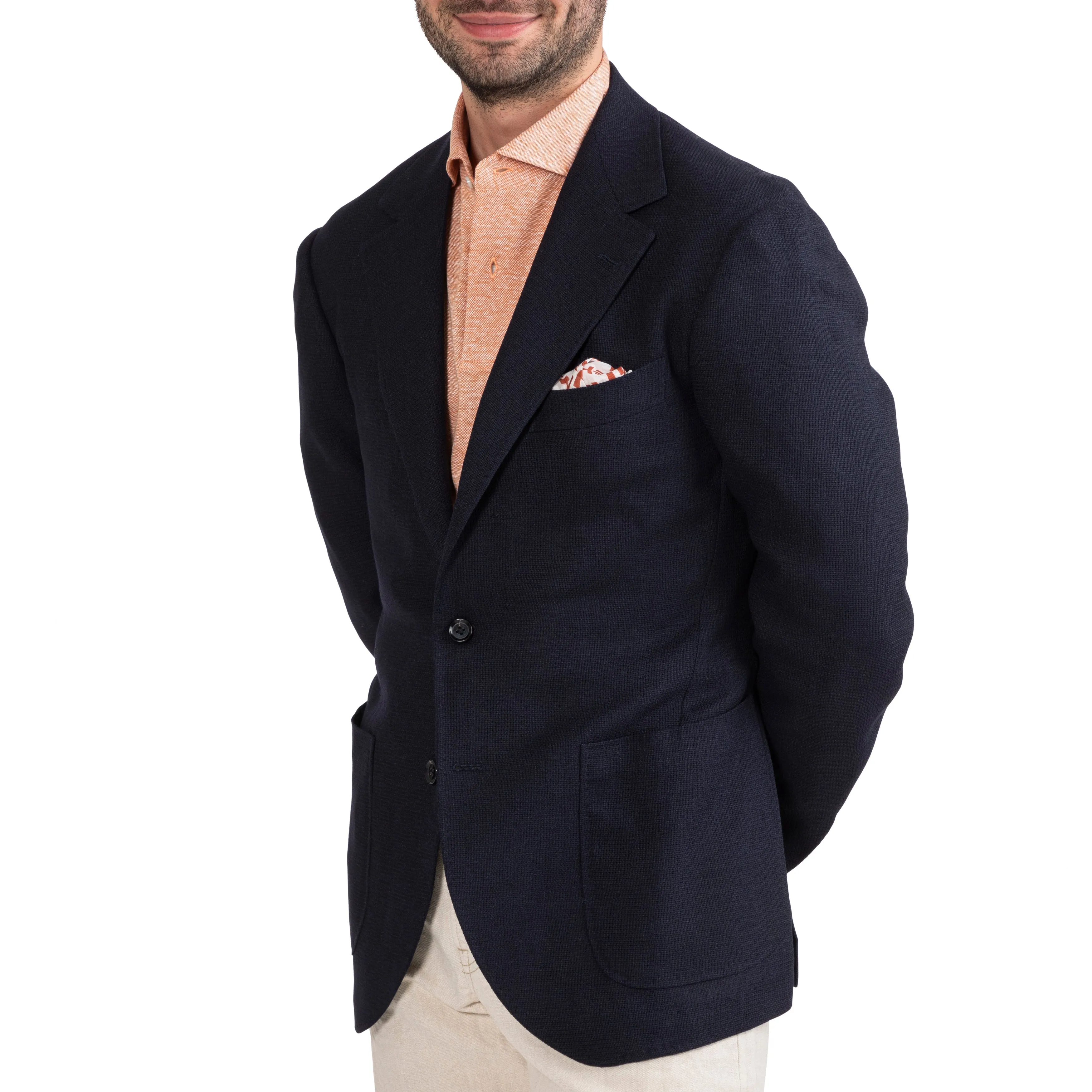 Alpaca Hopsack Model 15 Sport Coat