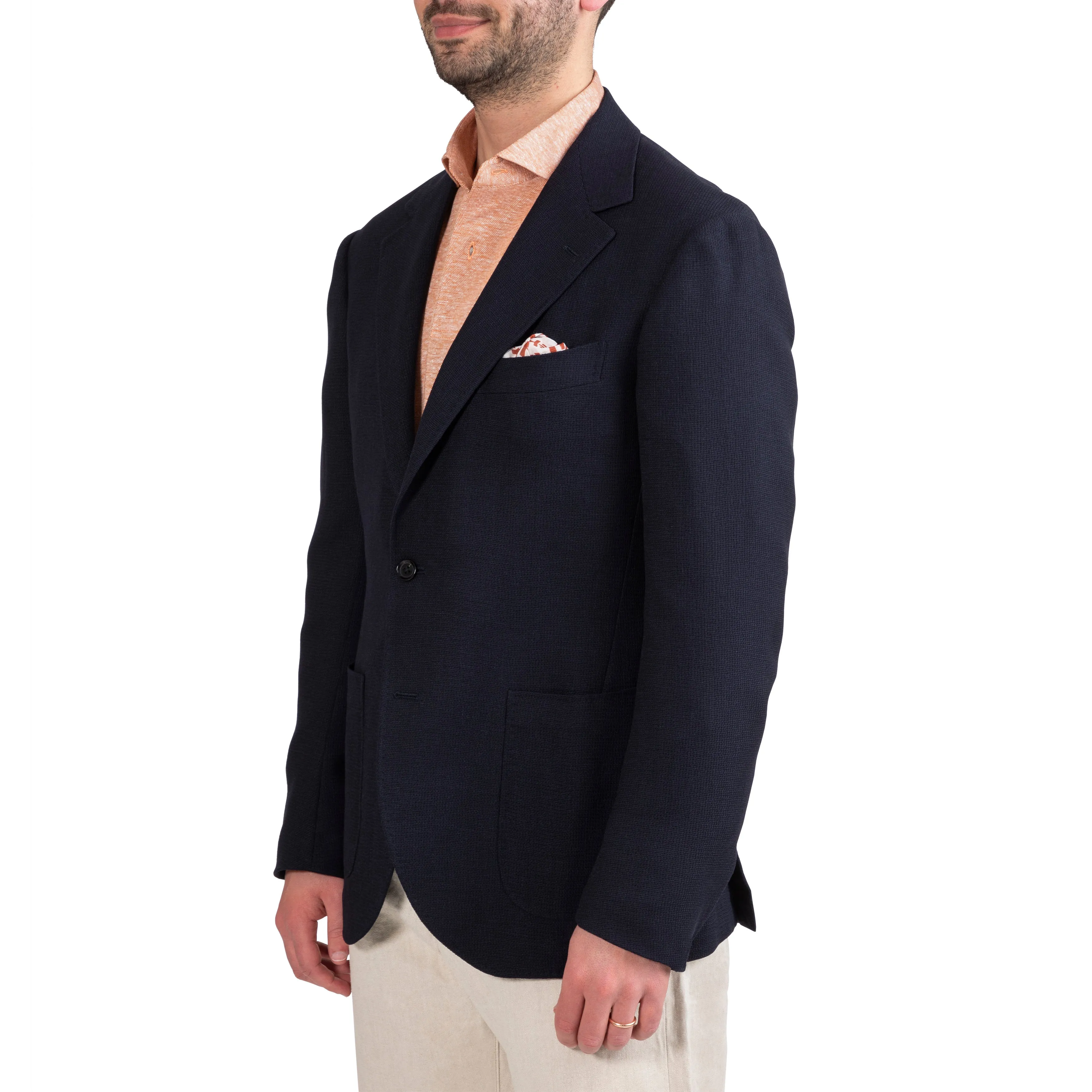 Alpaca Hopsack Model 15 Sport Coat