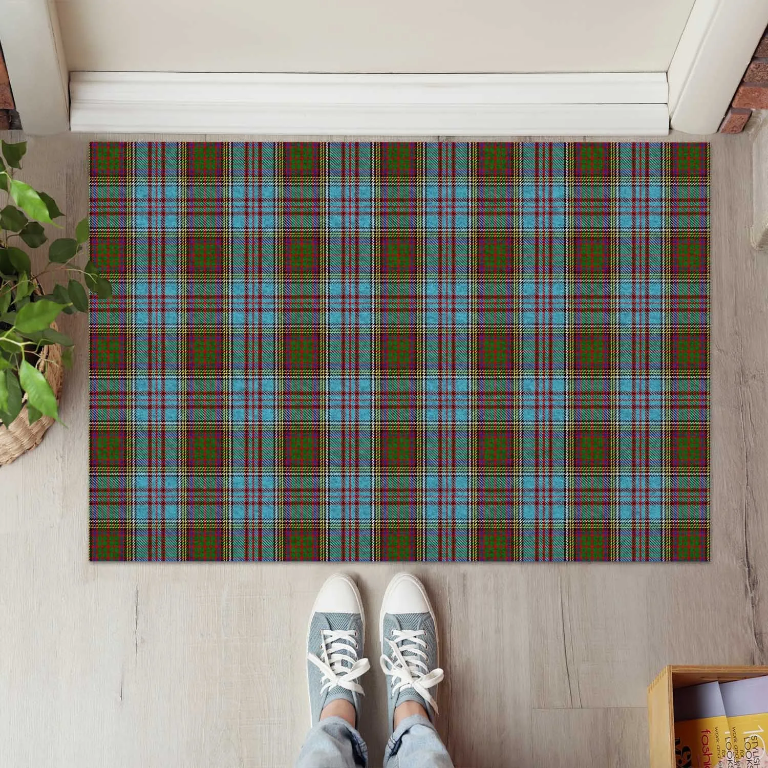 Anderson Tartan Door Mat