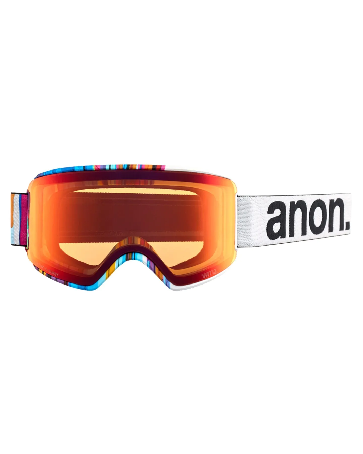 Anon WM3 Low Bridge Fit Snow Goggles   Bonus Lens   MFI - Feelgood / Perceive Sunny Bronze