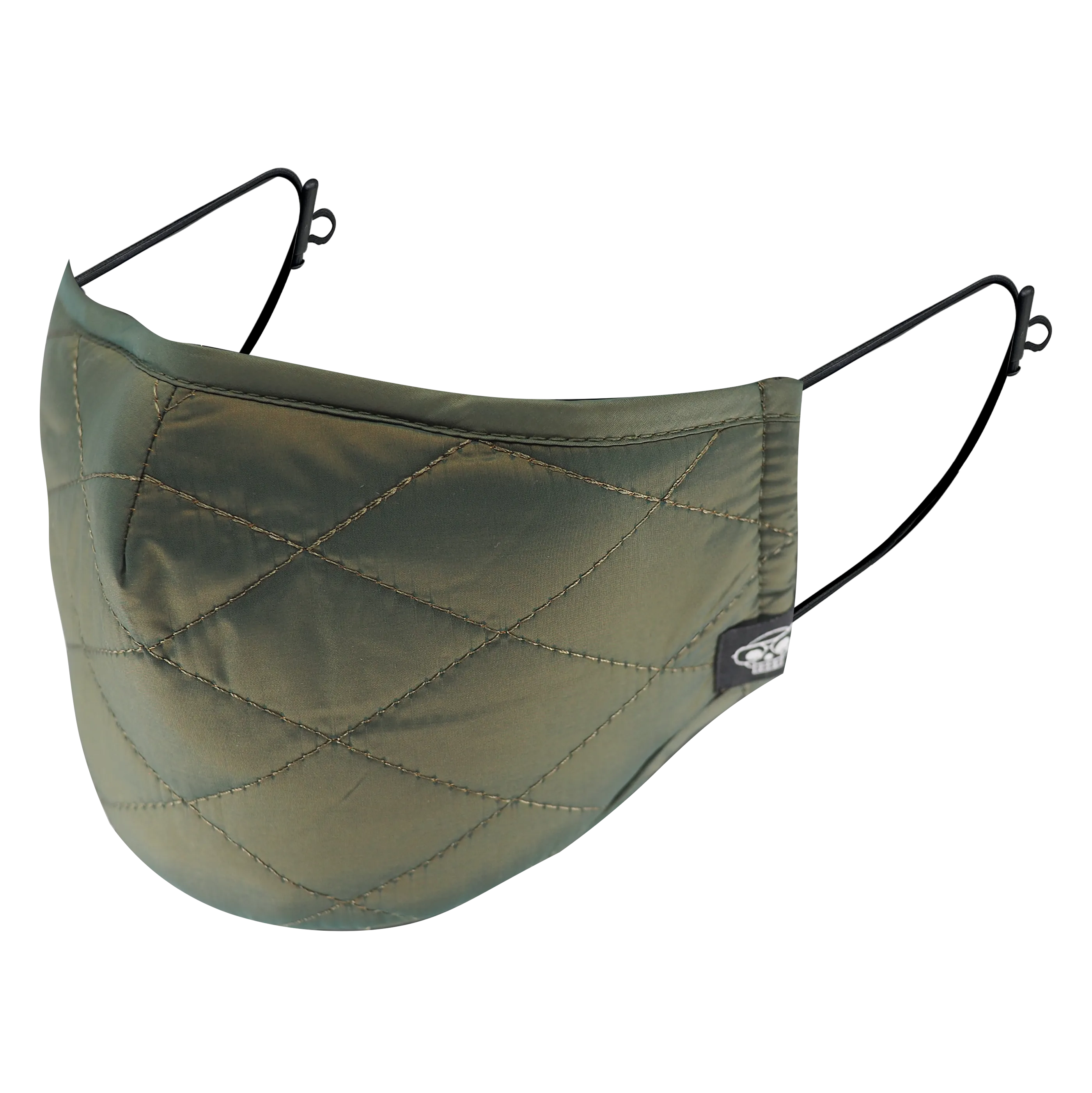 ARMY GREEN MA-1 BOMBER QUILTED MASK