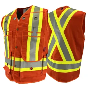 Atlas FR/AR Hi-Viz Surveyor Vests - 22720R - 1/CS