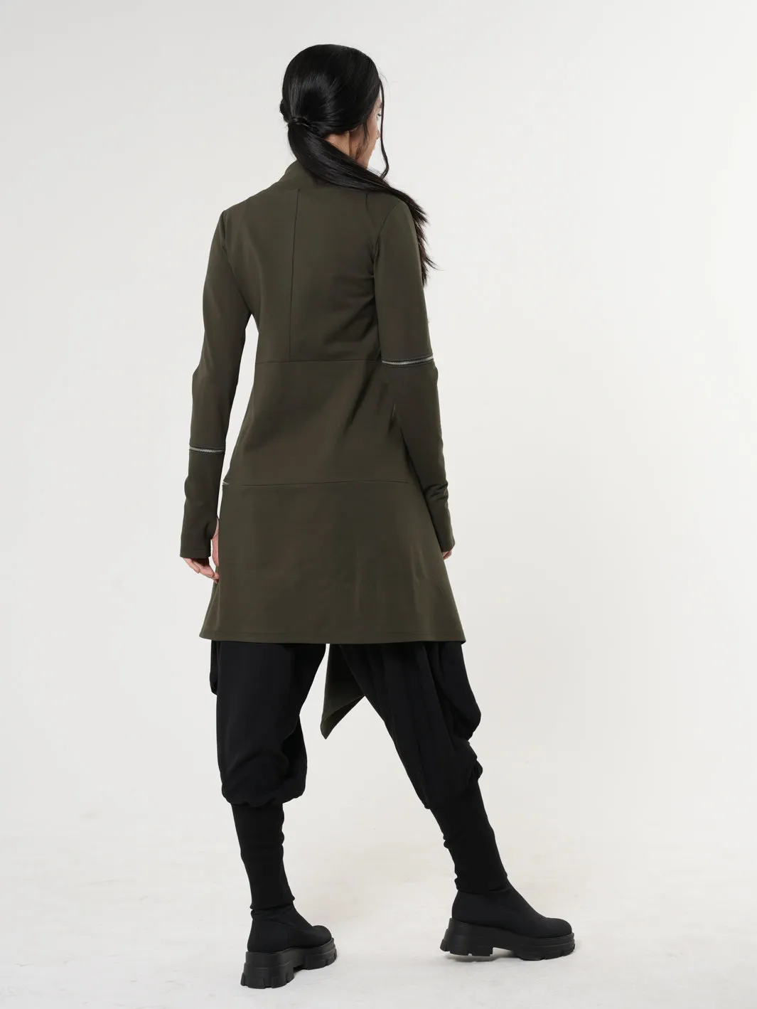 Avant Garde Military Green Coat