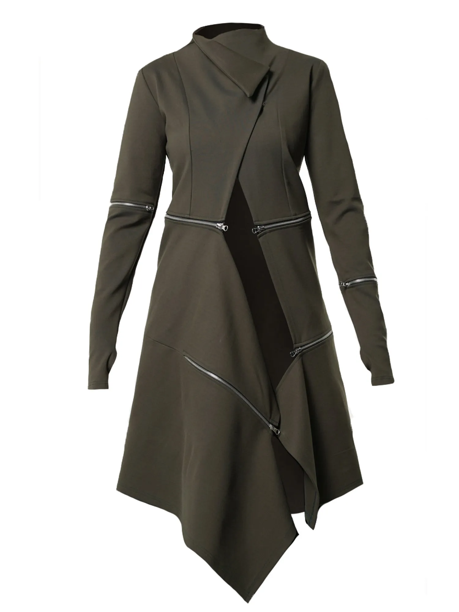 Avant Garde Military Green Coat