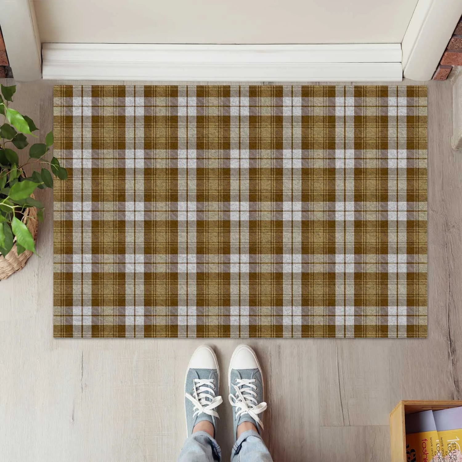 Baillie Dress Tartan Door Mat