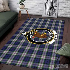 Baird Dress Tartan Area Rug with Family Crest