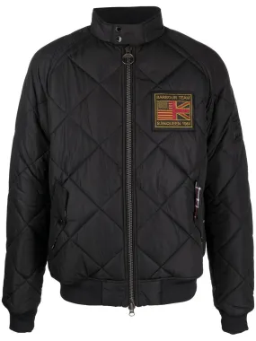 Barbour International Giubbotto Merchant Quilted Nero