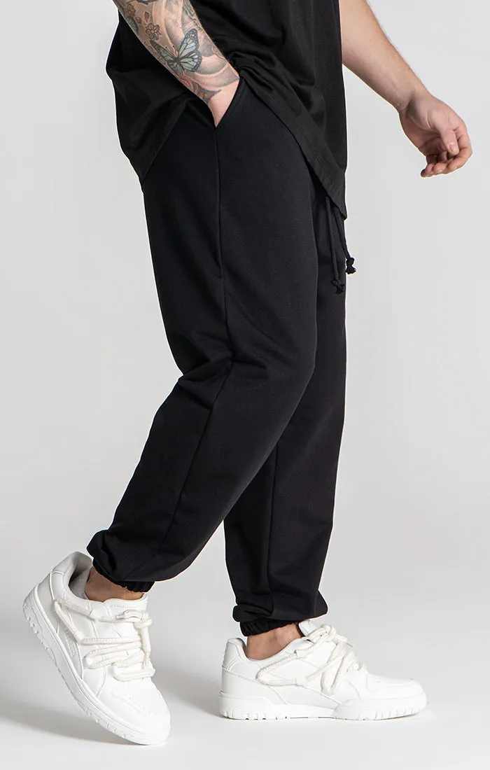 Black Unity Loose Joggers