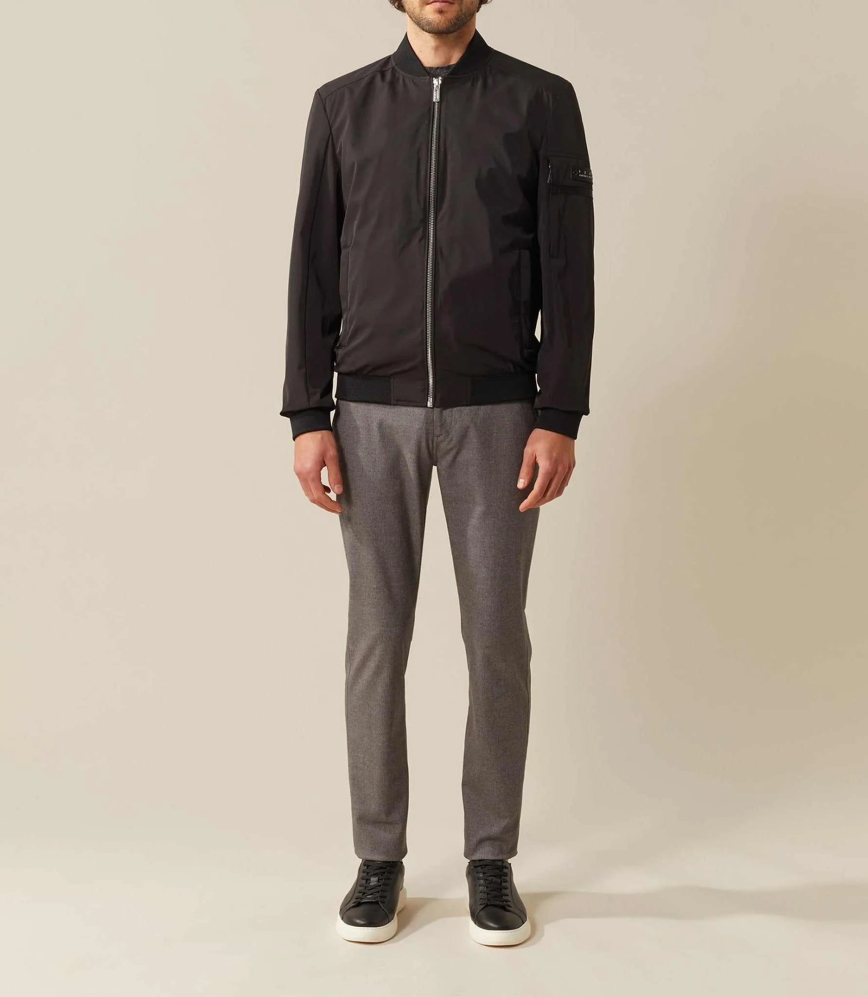 Blouson leger noir "karl"