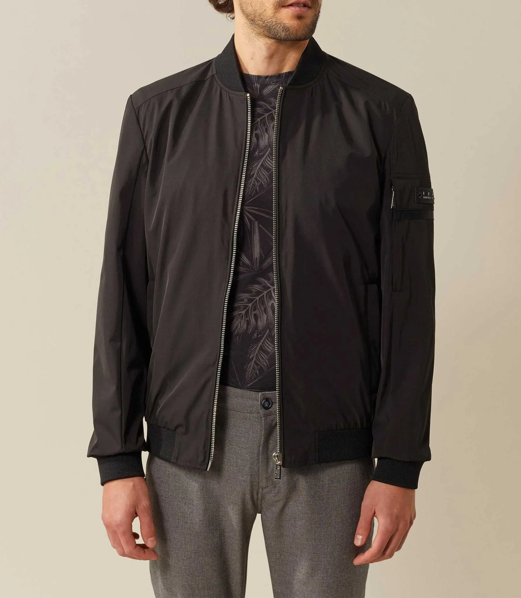 Blouson leger noir "karl"