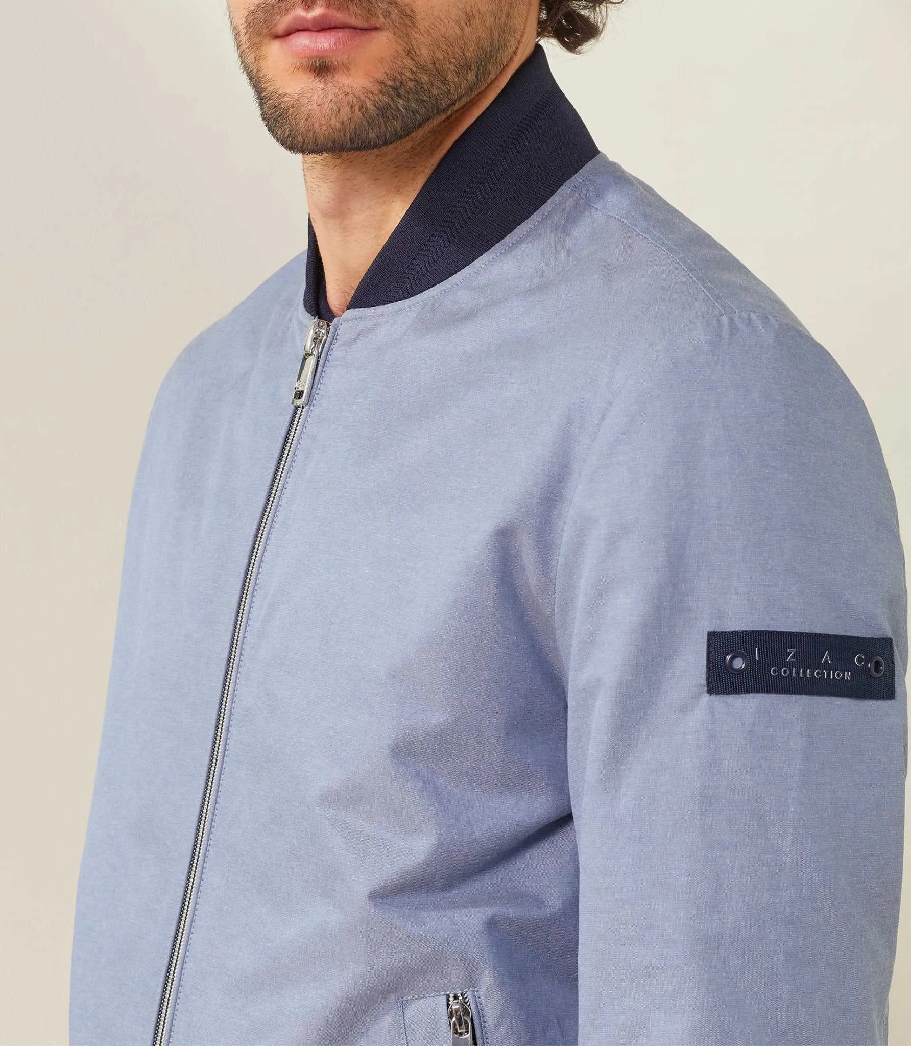 Blouson léger bleu "Kimi"