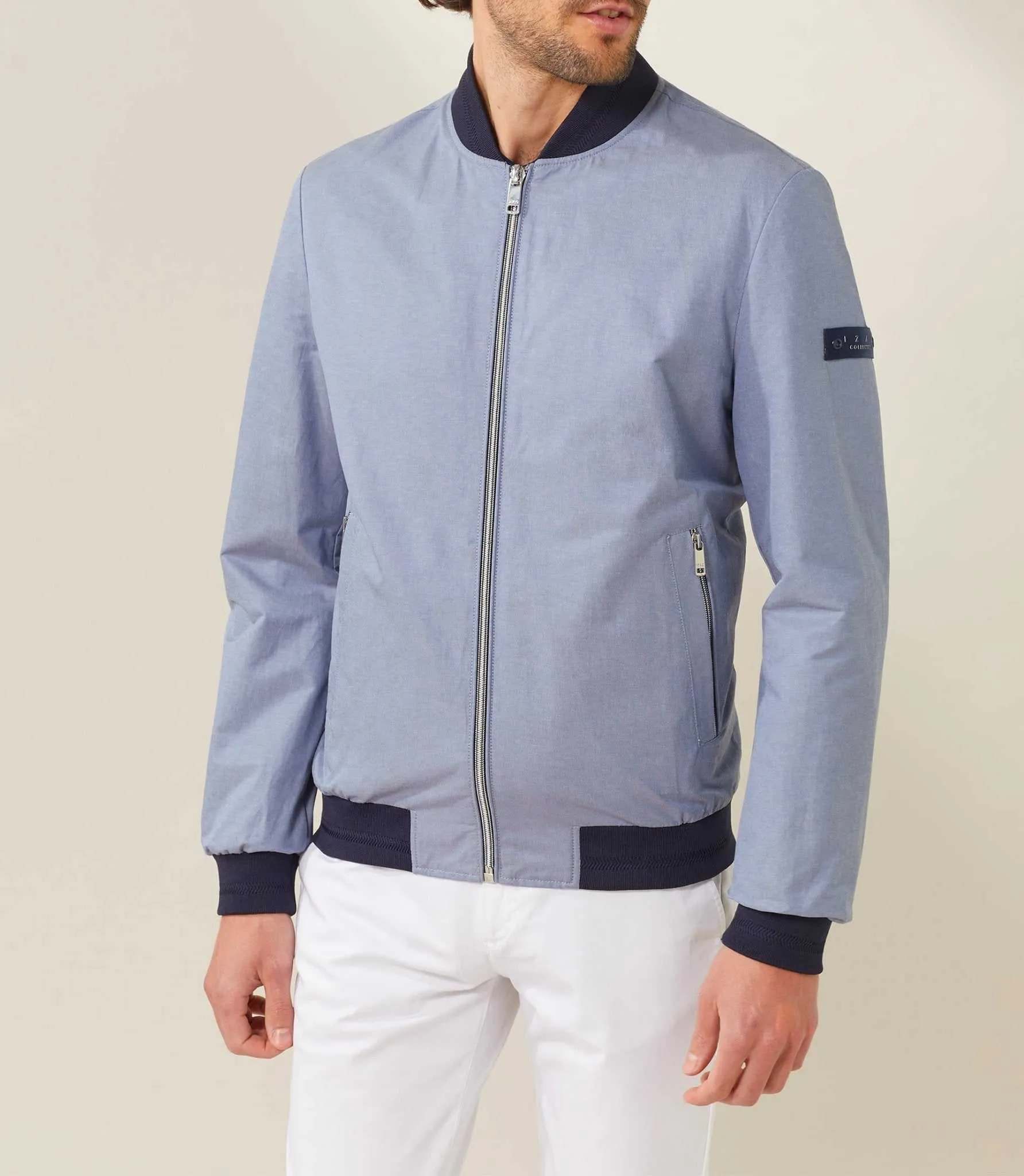 Blouson léger bleu "Kimi"