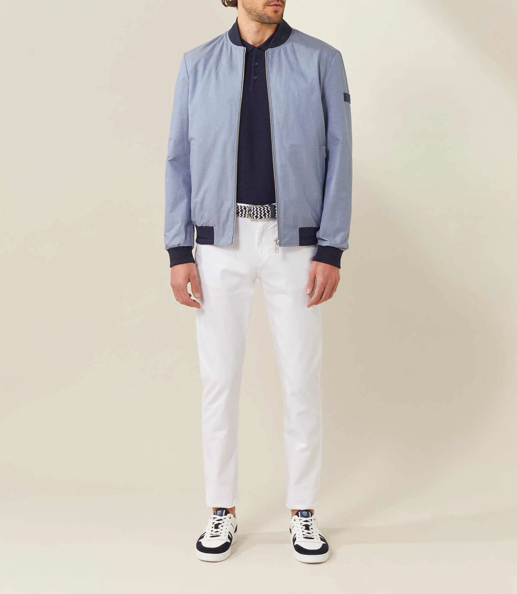 Blouson léger bleu "Kimi"