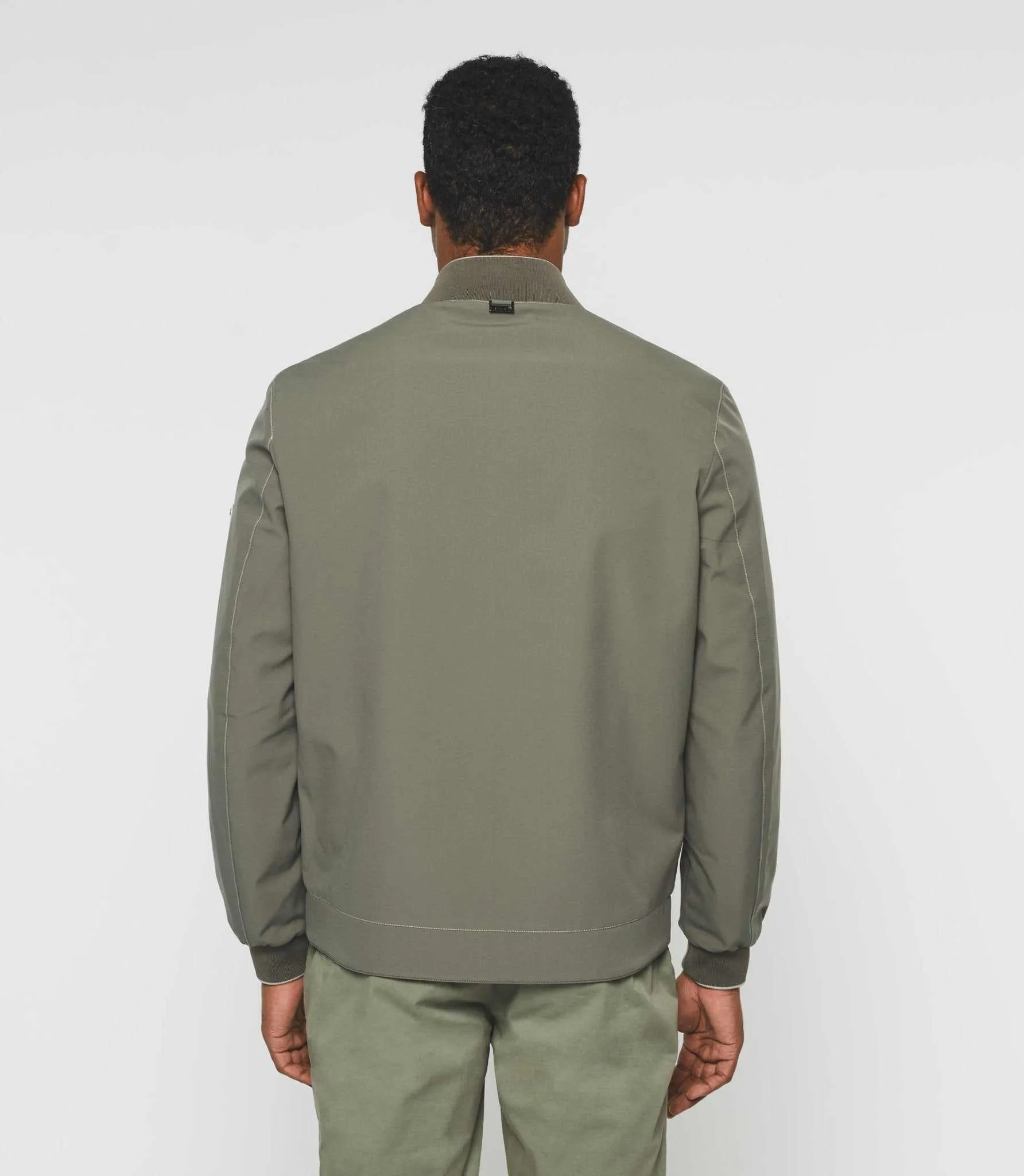 Blouson teddy léger kaki "Ron"