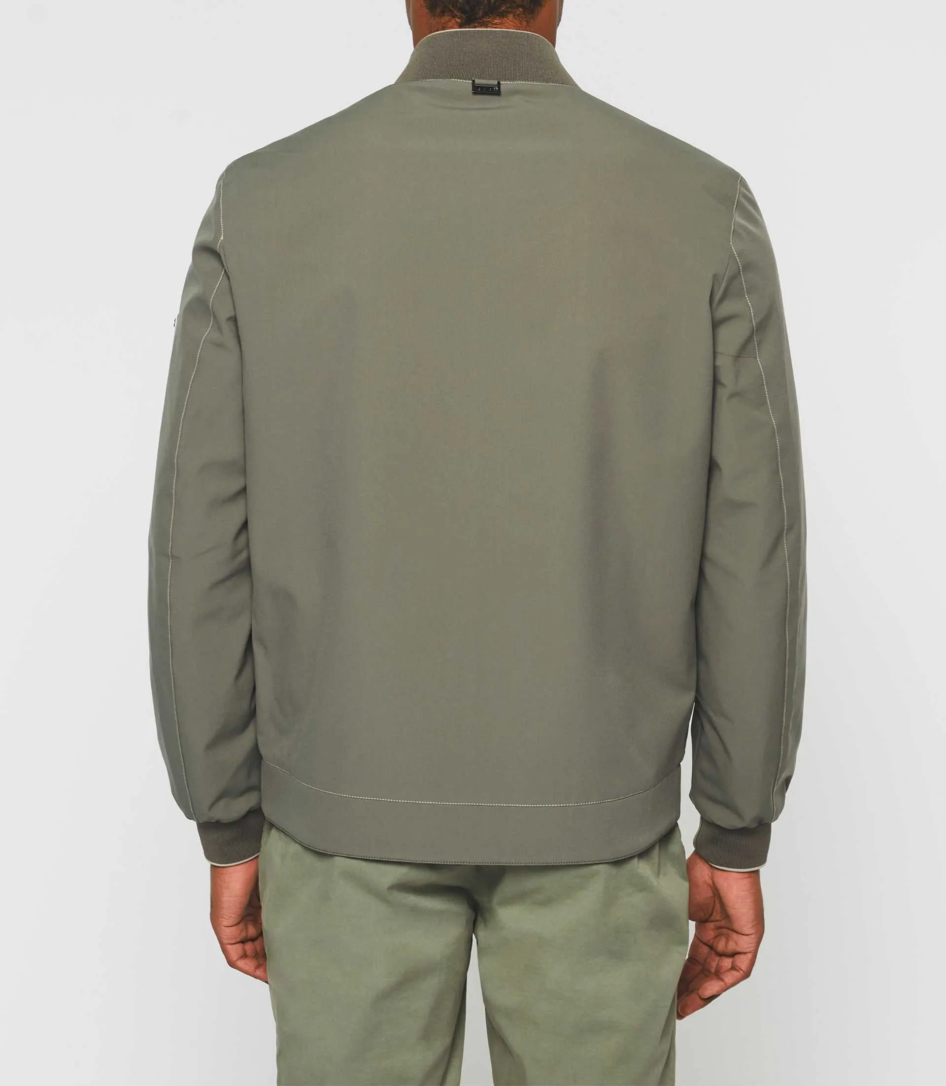 Blouson teddy léger kaki "Ron"