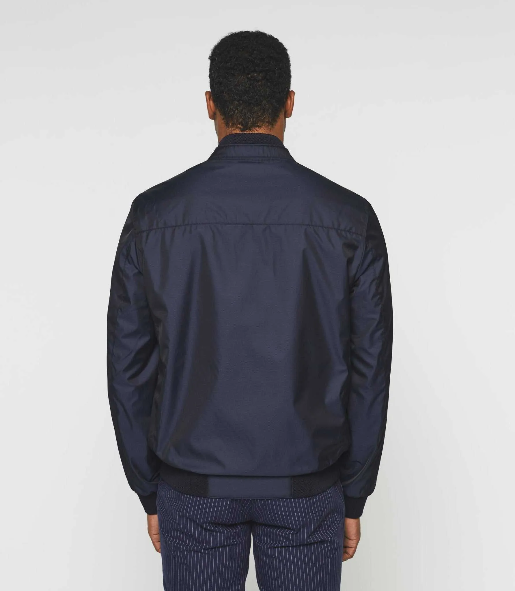 Blouson teddy léger marine "Romain"