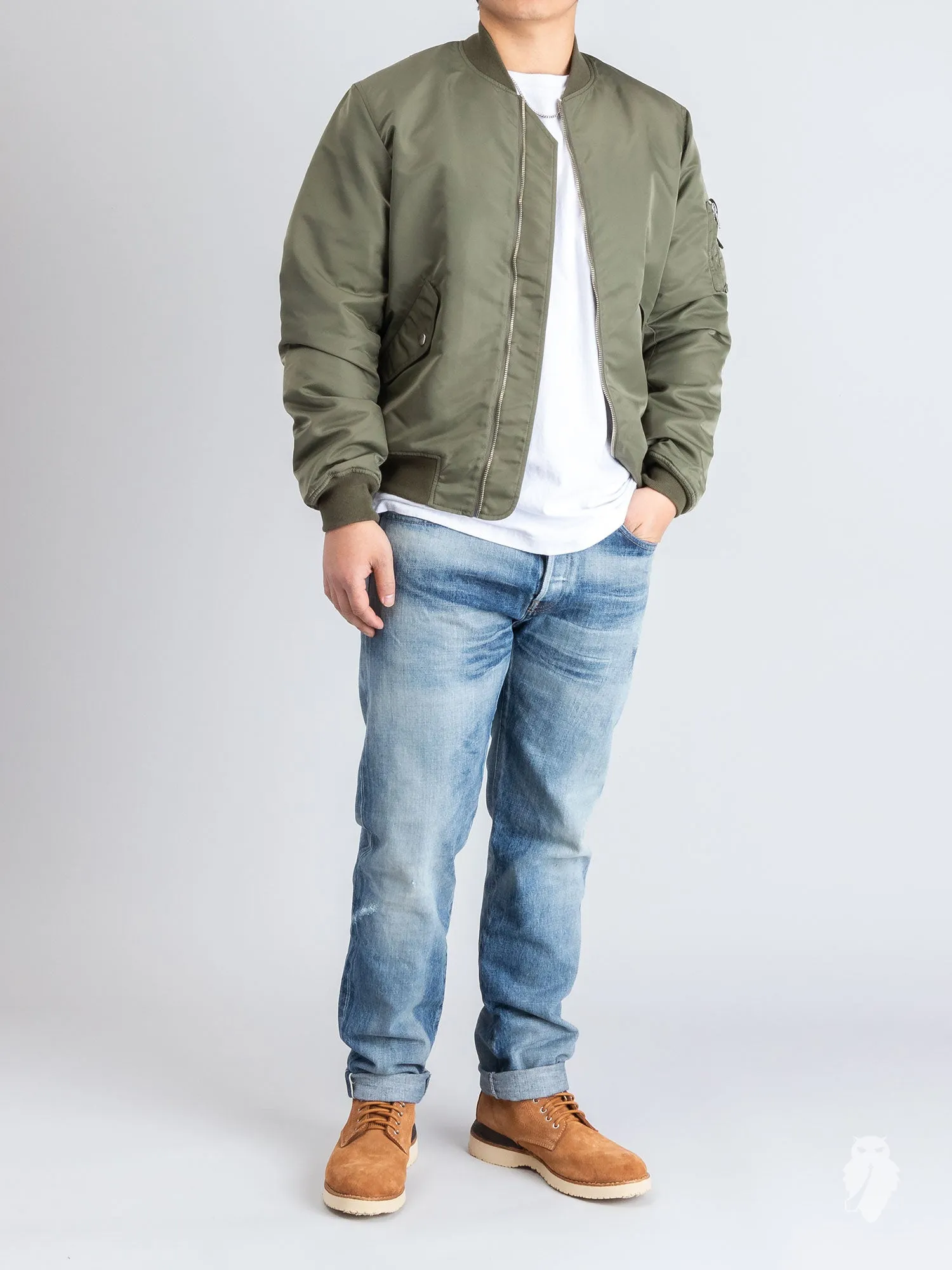 Bogota Bomber Jacket II in Olive