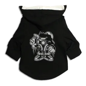 Bomber Cat Hoodie Jacket