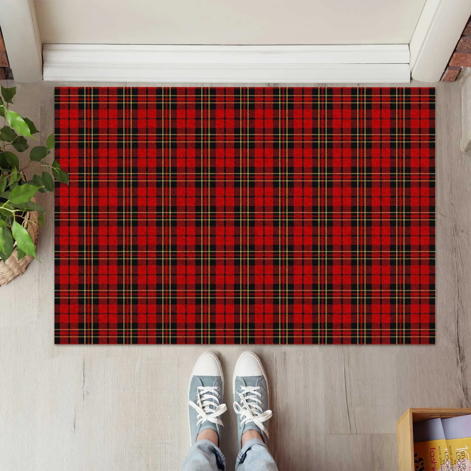 Brodie Tartan Door Mat