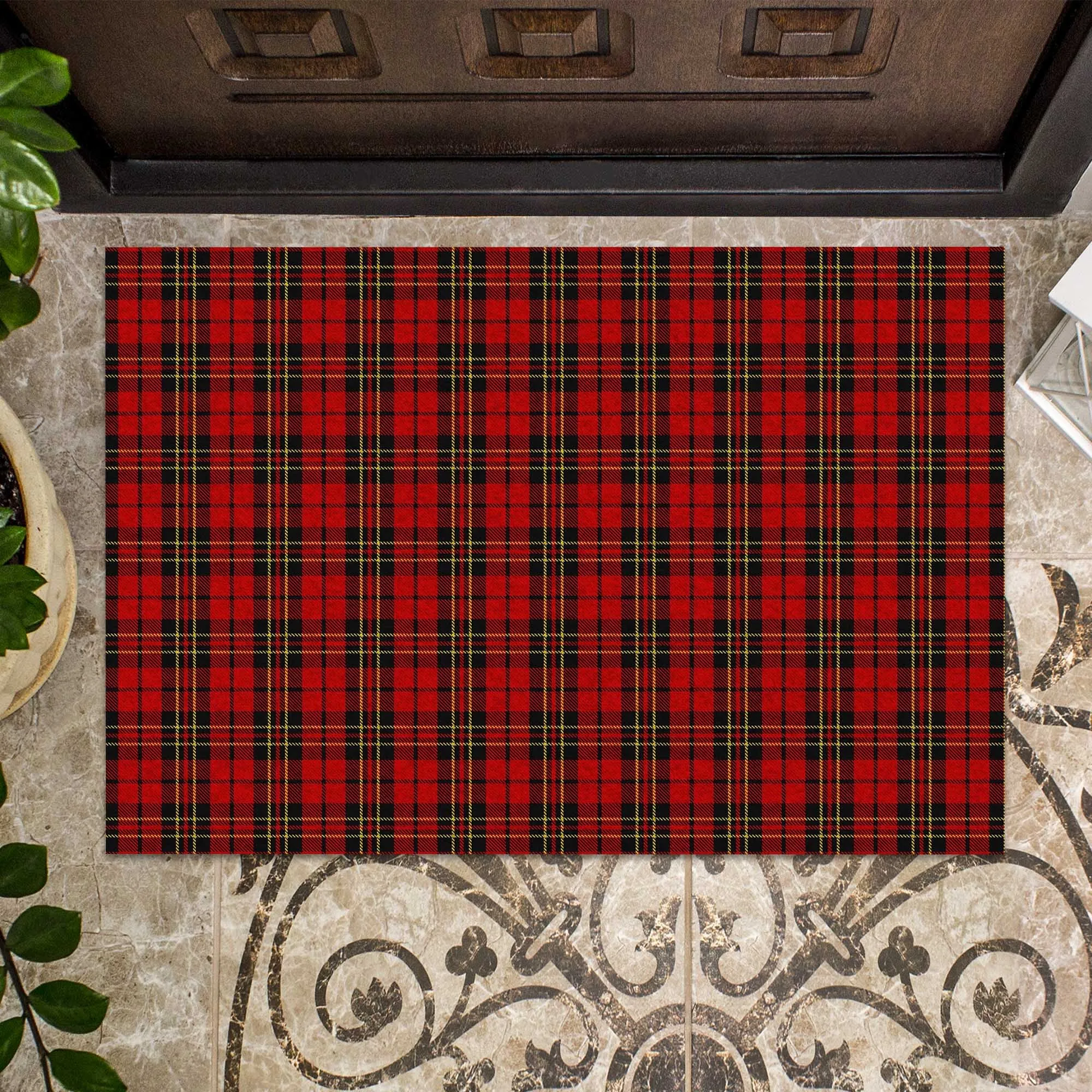 Brodie Tartan Door Mat