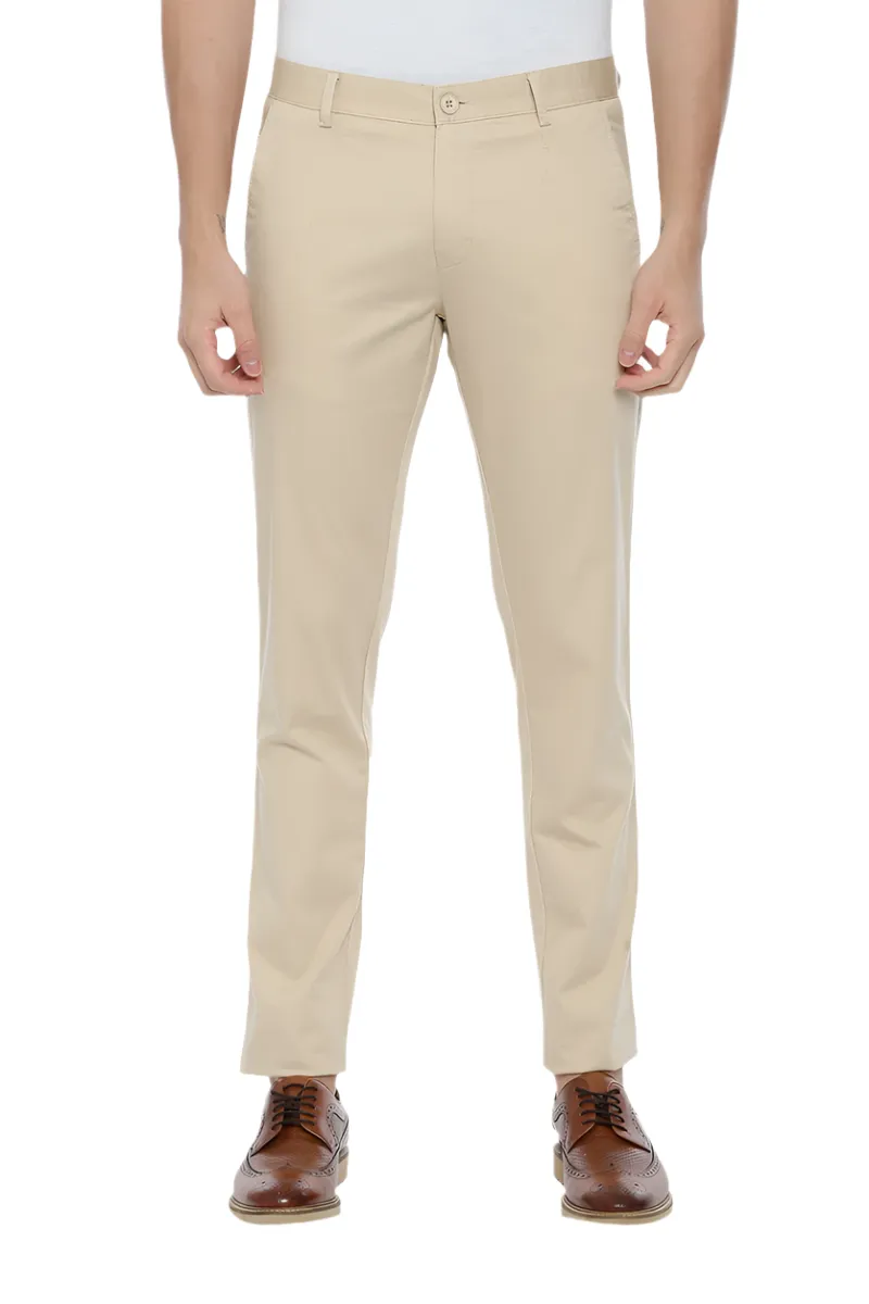 Bronx Chinos - Light Tan Trouser For Men | Ariser