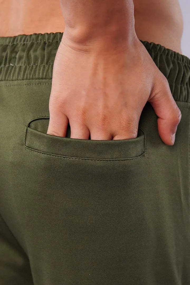 Cargo Jogger Pants - Green