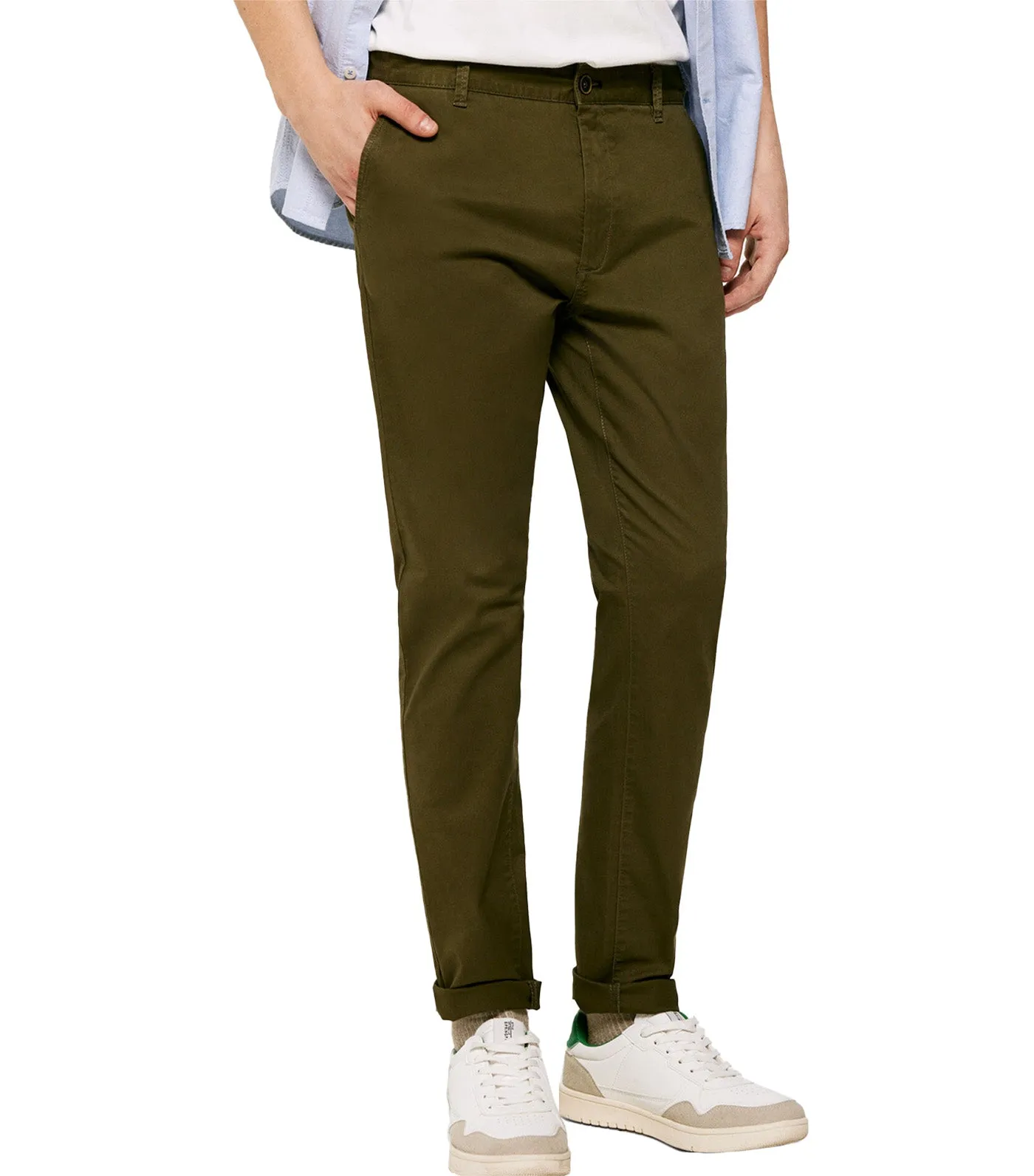 Chino Skinny Green