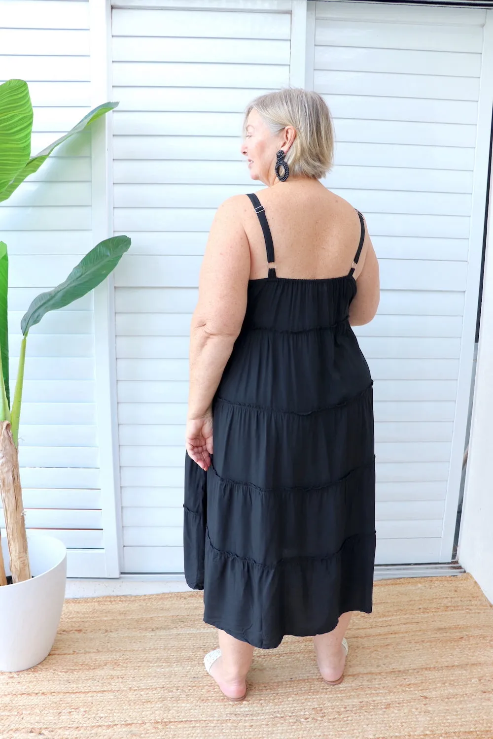 Chloe Maxi in black