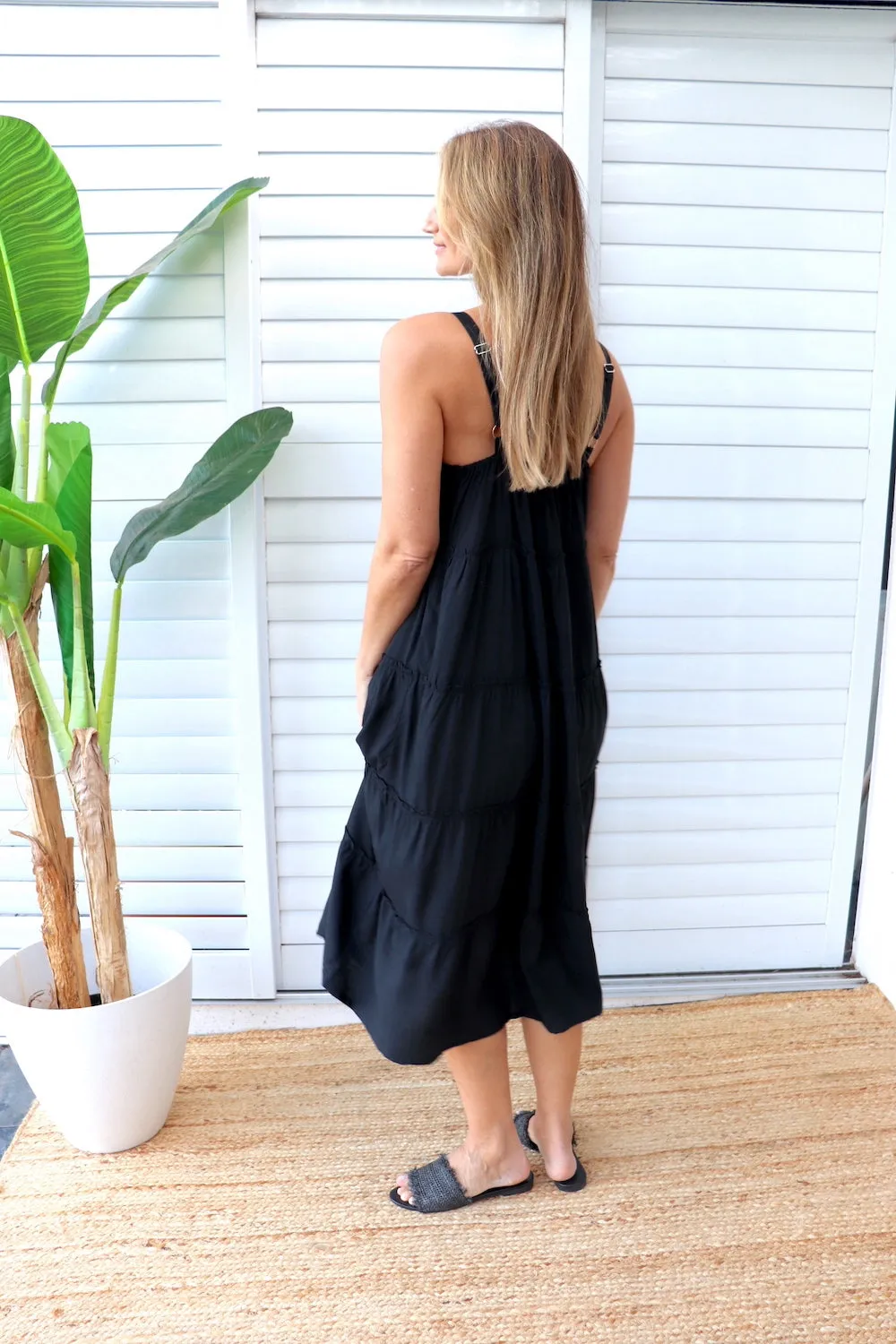 Chloe Maxi in black