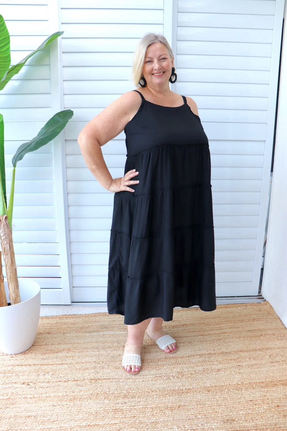 Chloe Maxi in black