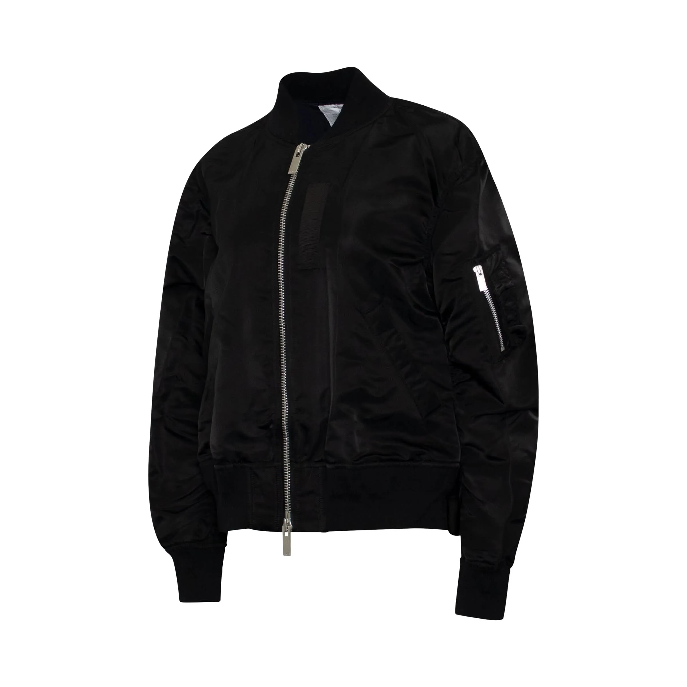 Classic MA-1 Bomber Jacket Black