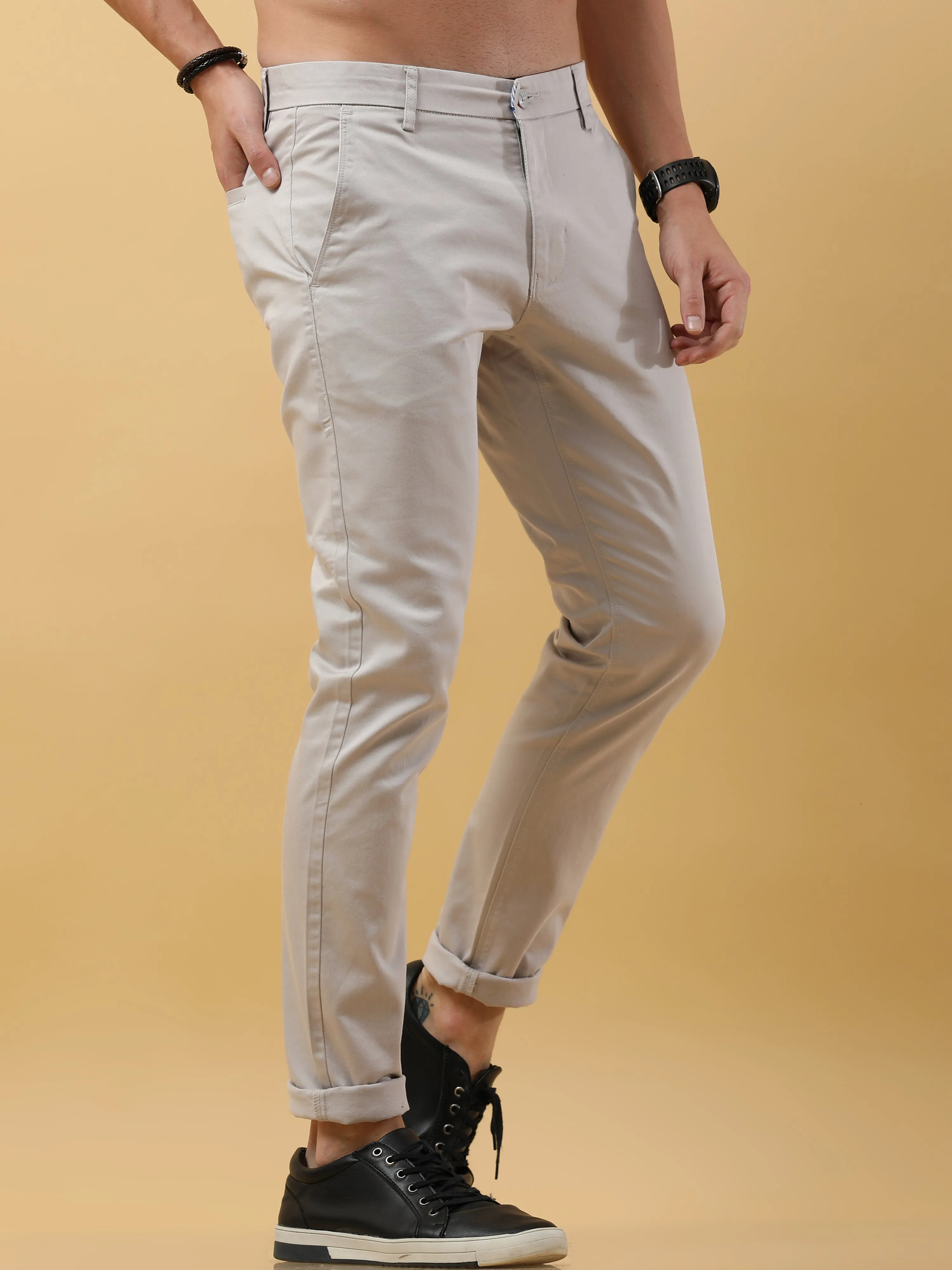 Classic Satco Powder White Chino