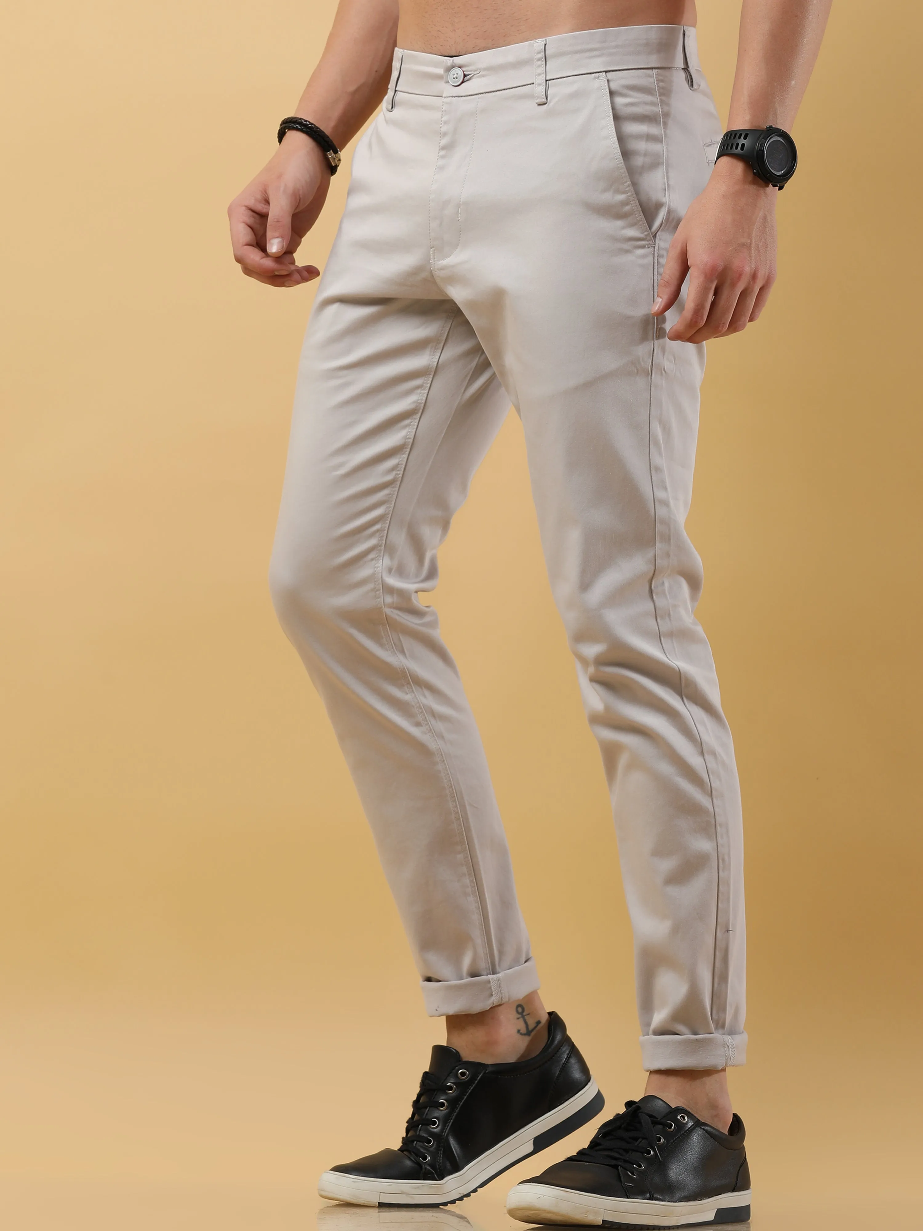 Classic Satco Powder White Chino