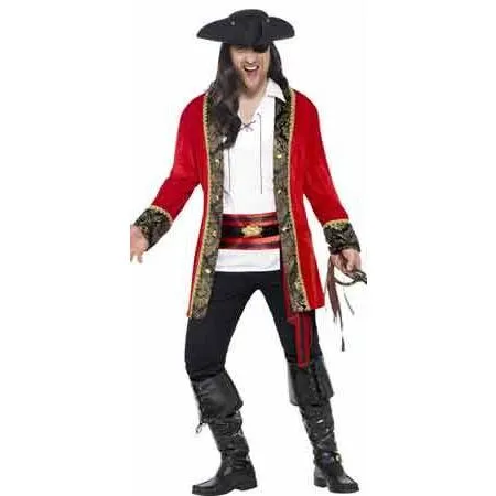 Curves Pirate Captain Costume