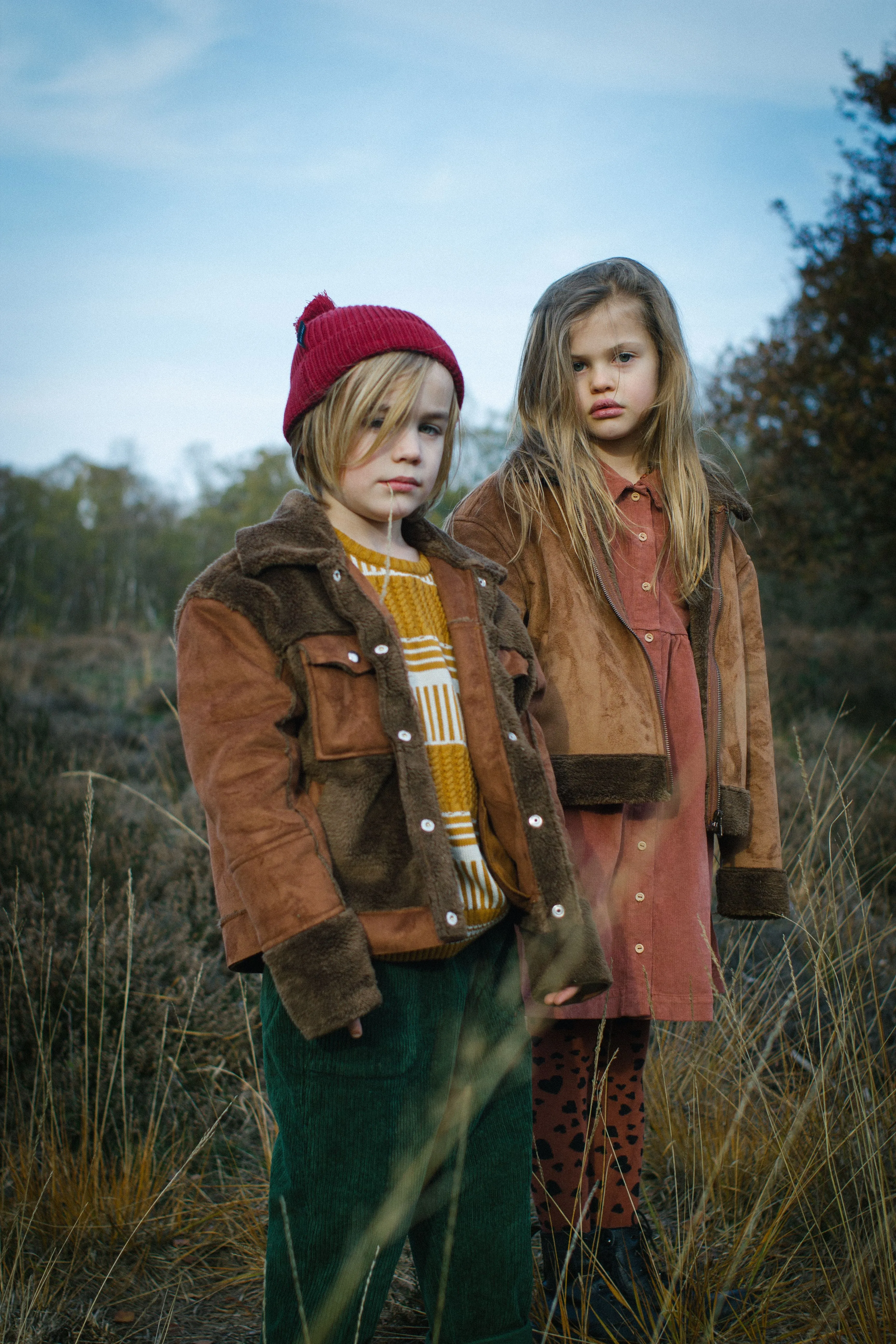 daily brat Neri teddy jacket toastie brown