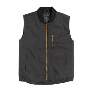 DARK SEAS SEAMUS VEST - BLACK