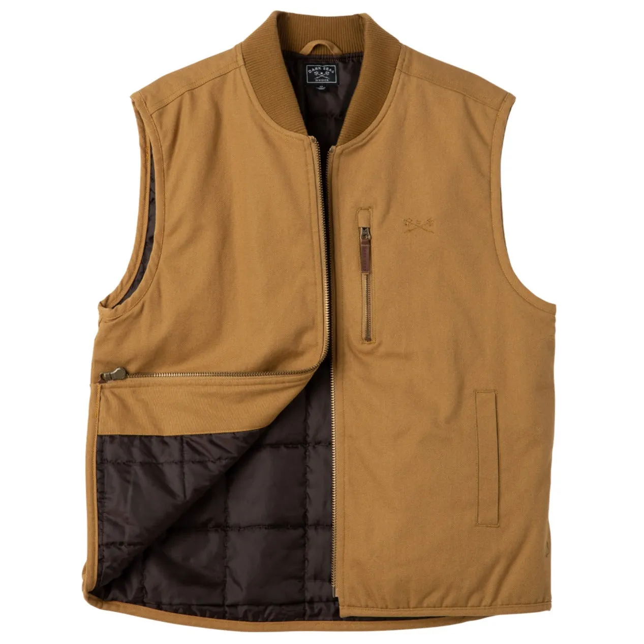 DARK SEAS SEAMUS VEST BRONZE