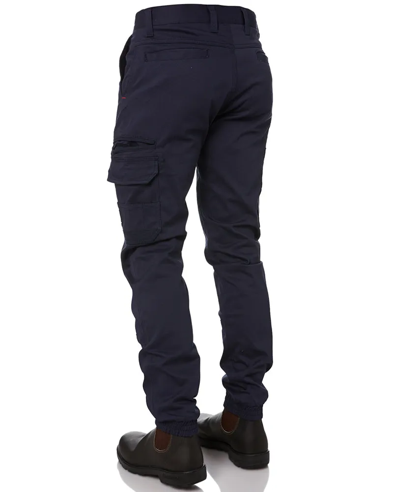 Demolition Cuffed Stretch Cargo Pant - Navy