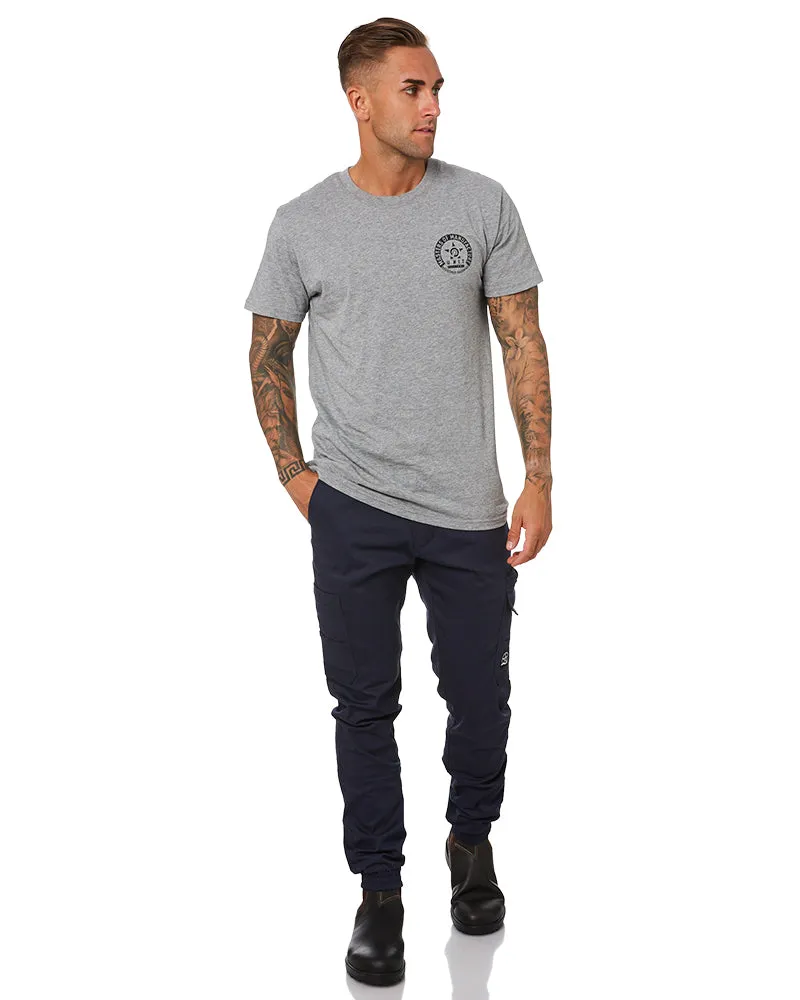 Demolition Cuffed Stretch Cargo Pant - Navy