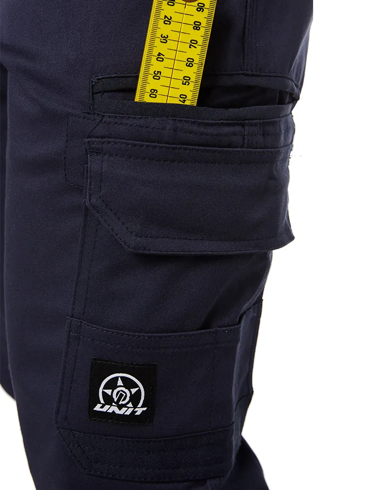 Demolition Cuffed Stretch Cargo Pant - Navy