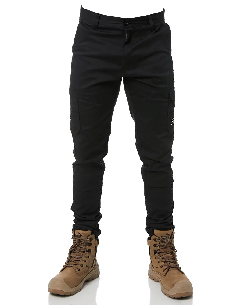 Demolition Stretch Cargo Pant - Black